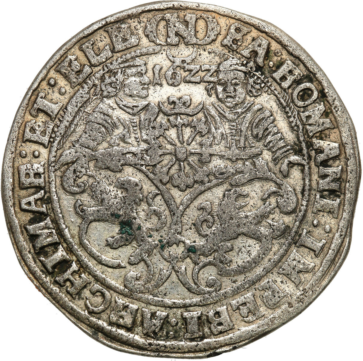 Niemcy, Saksonia. Johann Georg I (1615-1656). Kipper - 30 groszy 1622, Neustadt - RZADKIE
